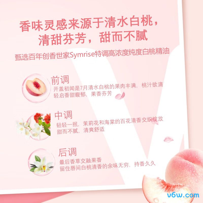 凡士林经典修护保湿润唇膏白桃味润唇膏图片