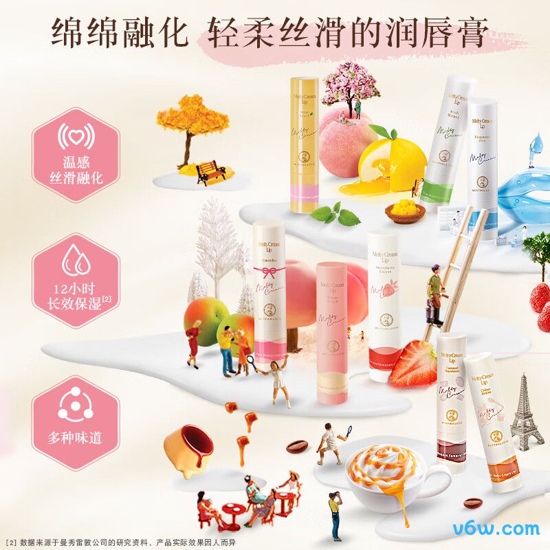 曼秀雷敦柔融盈润护唇膏-柚子味润唇膏图片