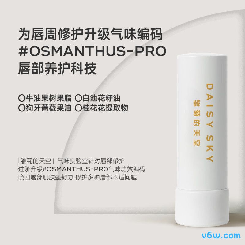 DAISYSKY橙花智妍豆蔻唇膏润唇膏图片