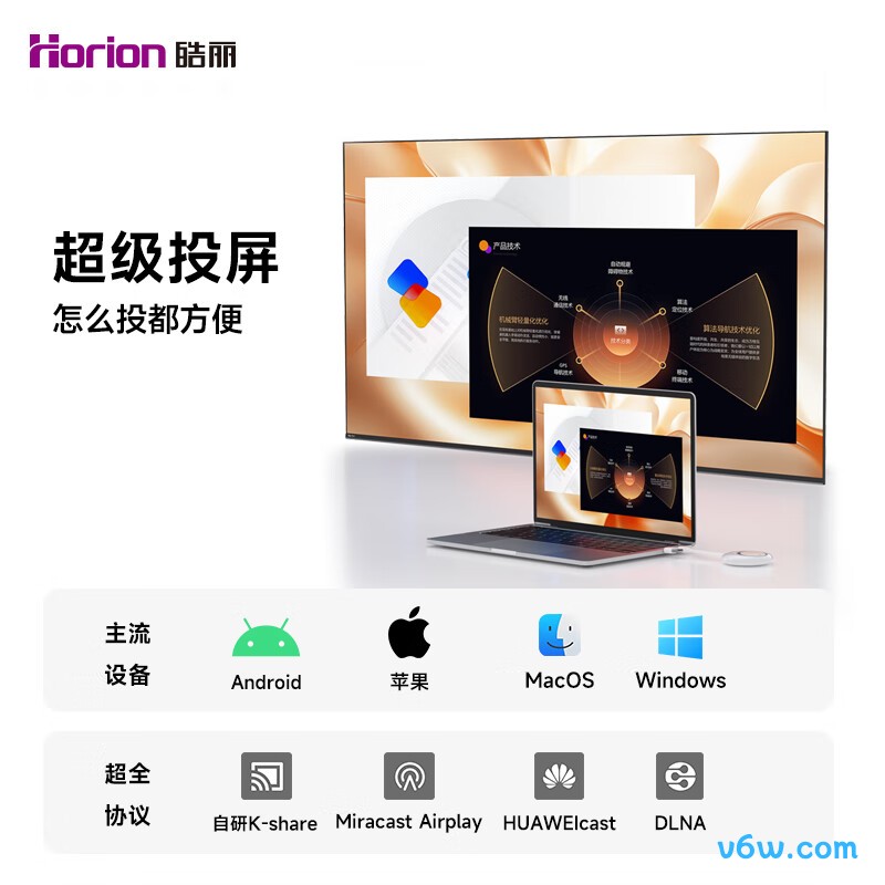 皓丽55H5平板电视图片