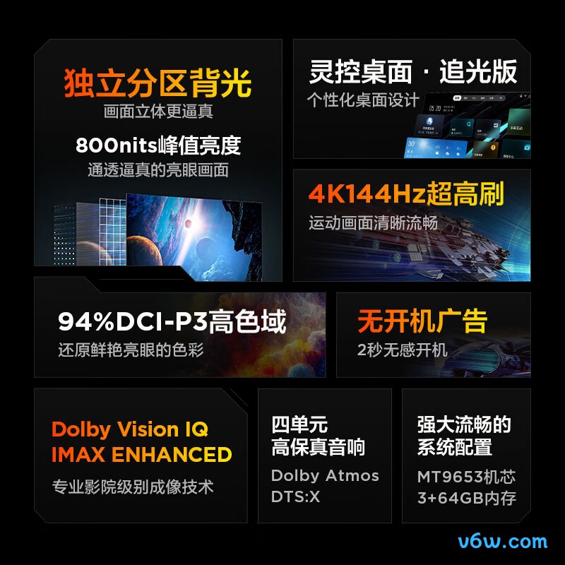 雷鸟55S575C PRO平板电视图片