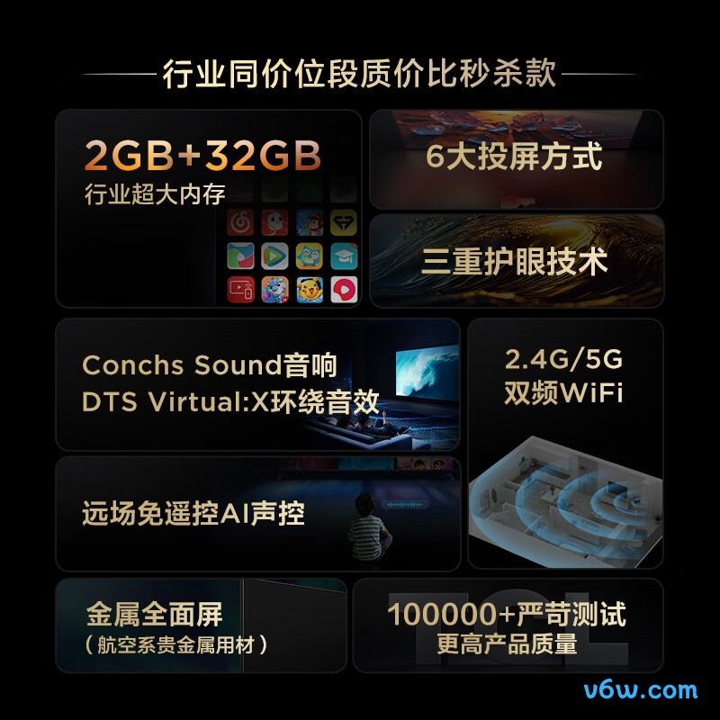 TCL-50V8E平板电视图片