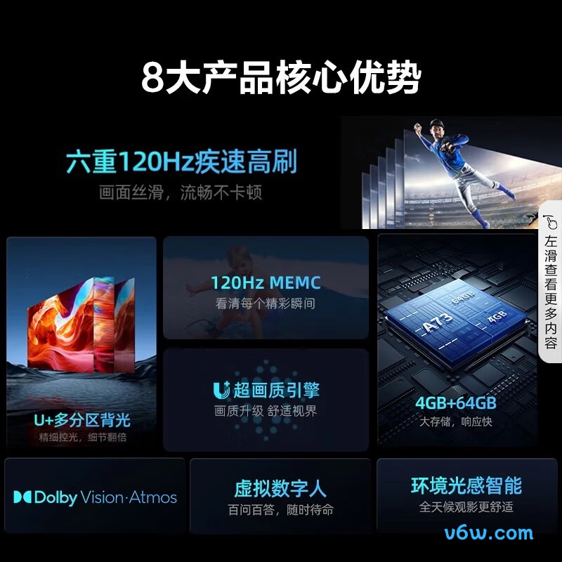 Vidda-75E5H-PRO平板电视图片