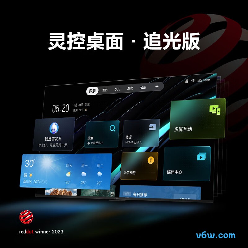 雷鸟55S575C PRO平板电视图片