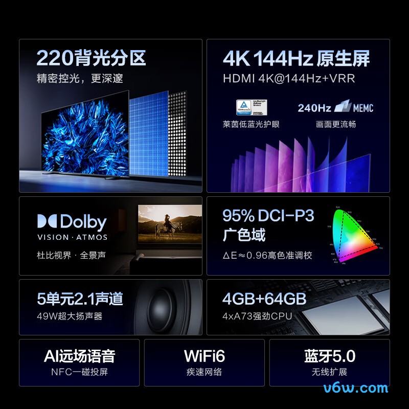 Vidda-75V3K-PRO平板电视图片