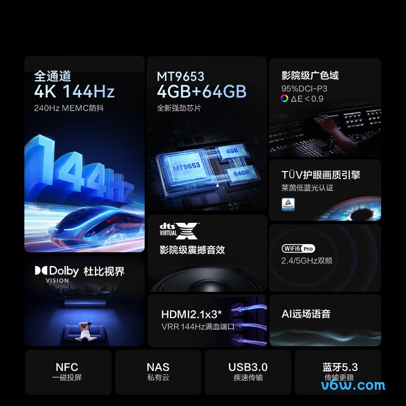 Vidda-65V3K-X平板电视图片