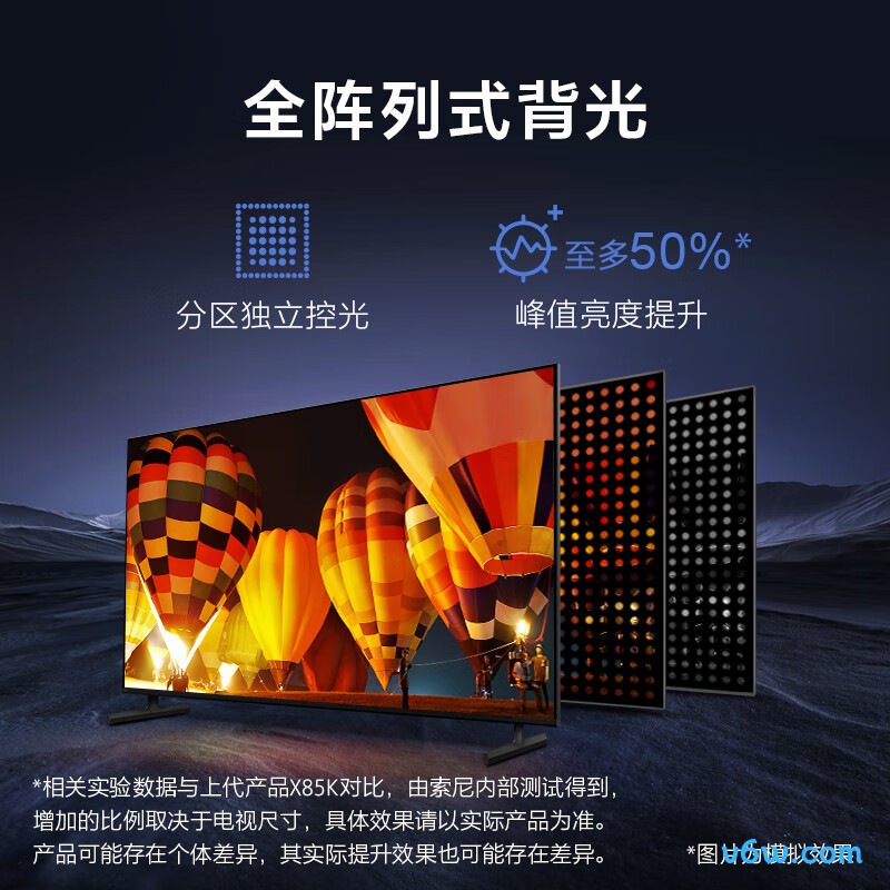 SONY-KD-55X85L平板电视图片