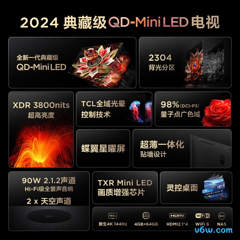 TCL-85Q10K平板电视图片