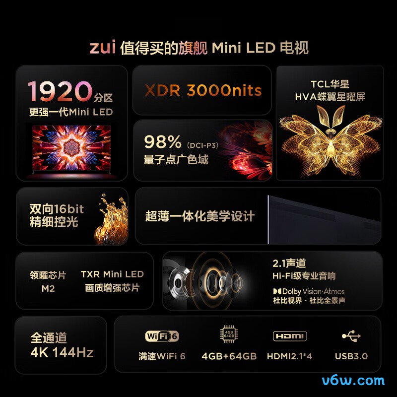 TCL-75Q10H平板电视图片