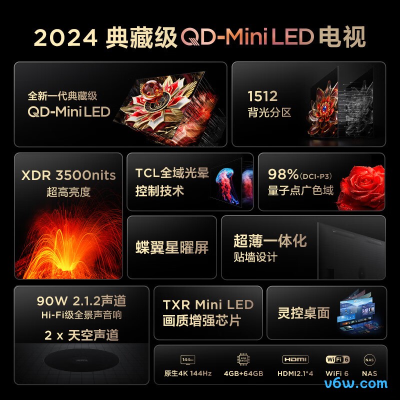 TCL-65Q10K平板电视图片