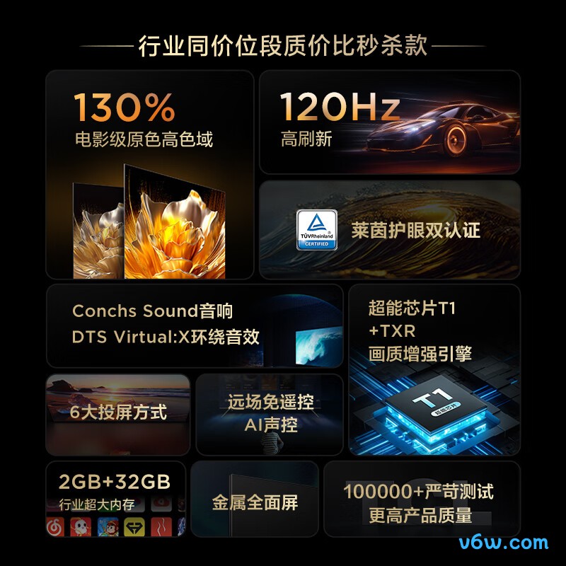 TCL-75V8E平板电视图片