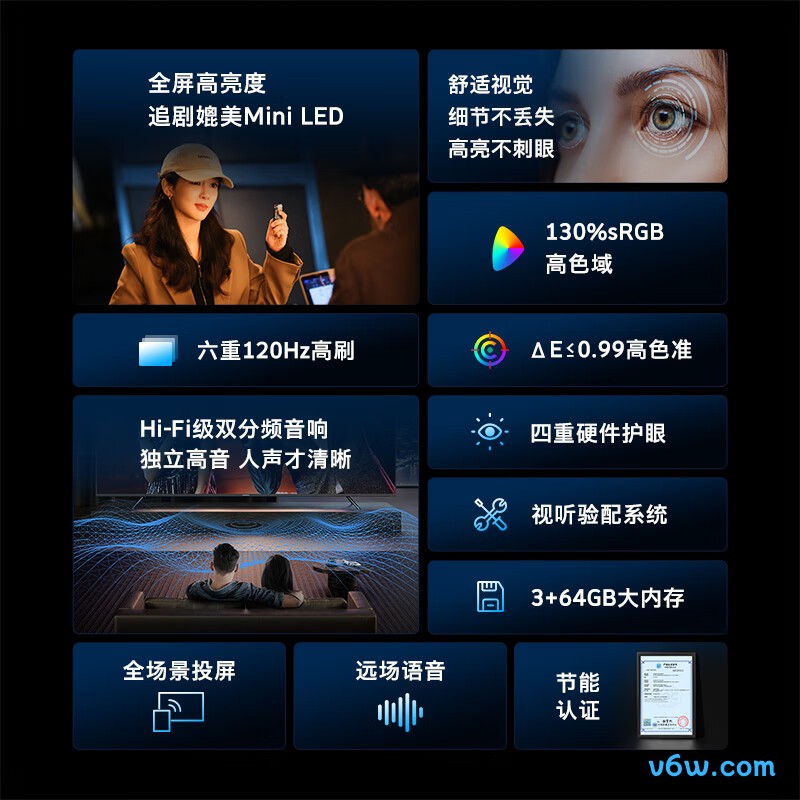 创维75A4E平板电视图片