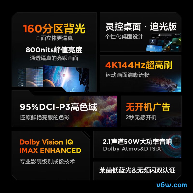 雷鸟75S575C PRO平板电视图片