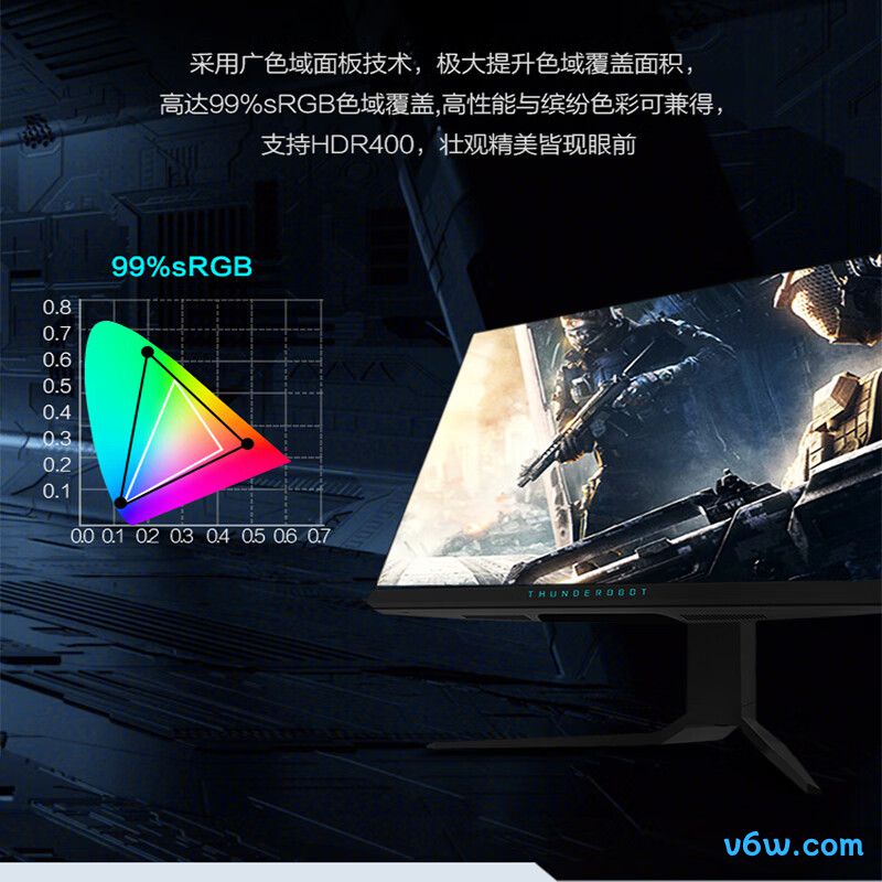 雷神DQ27F240L显示器图片