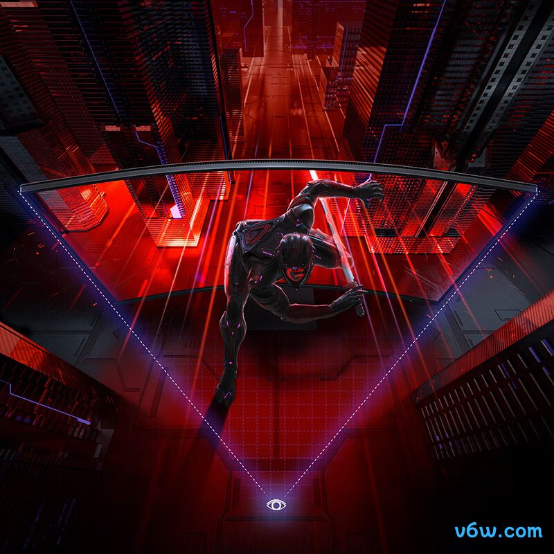 小米C34WQBA-RG显示器图片