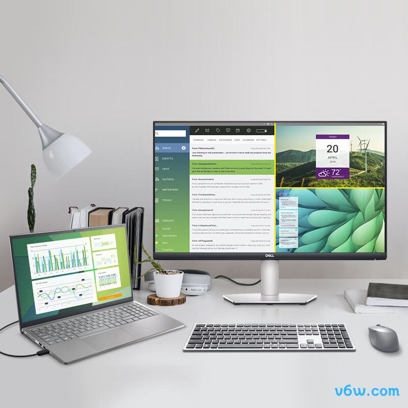 戴尔S2722DC显示器图片