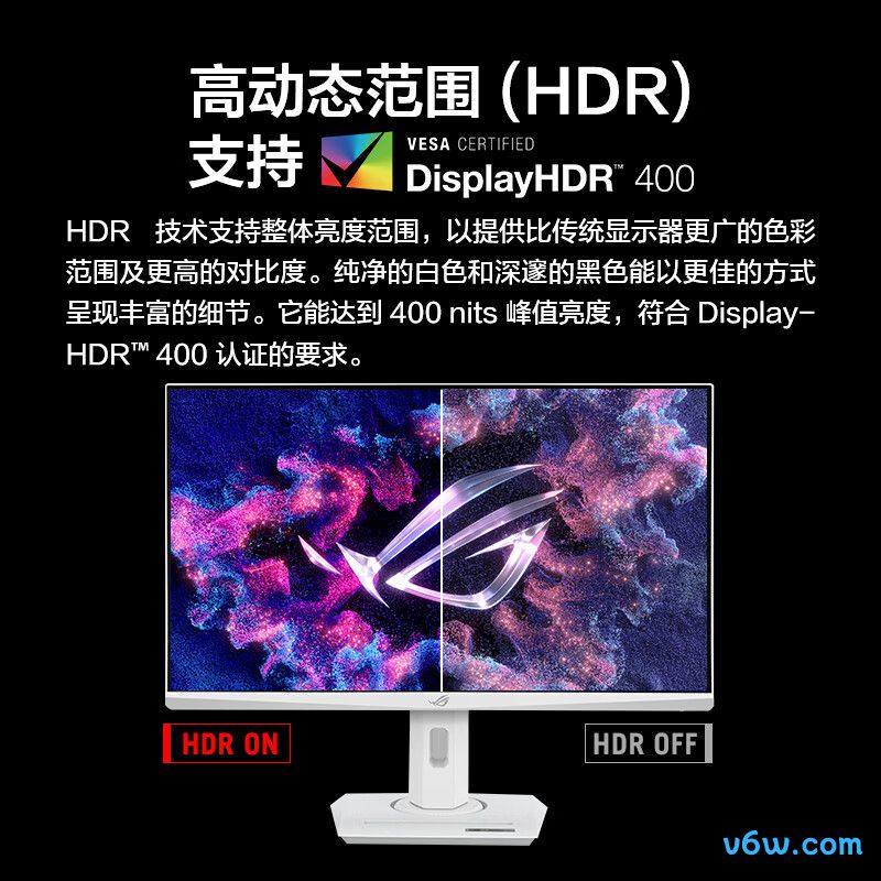 华硕XG27ACG-W显示器图片