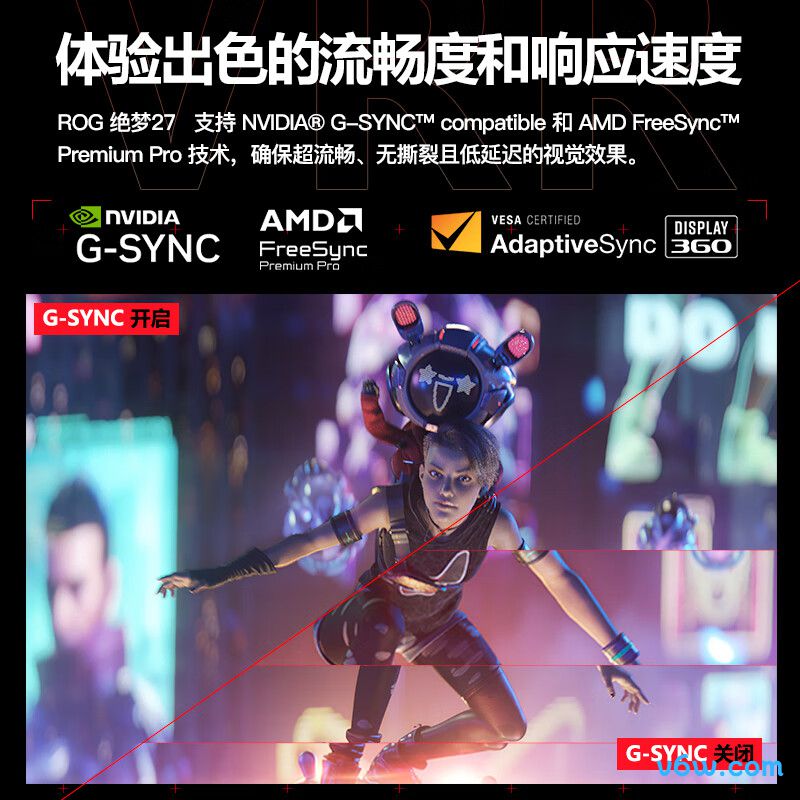 华硕XG27ACDNG显示器图片