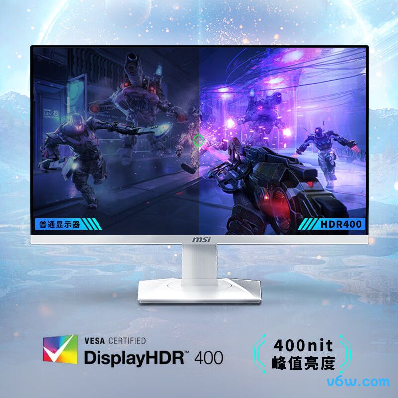 微星MAG274QRFW显示器图片