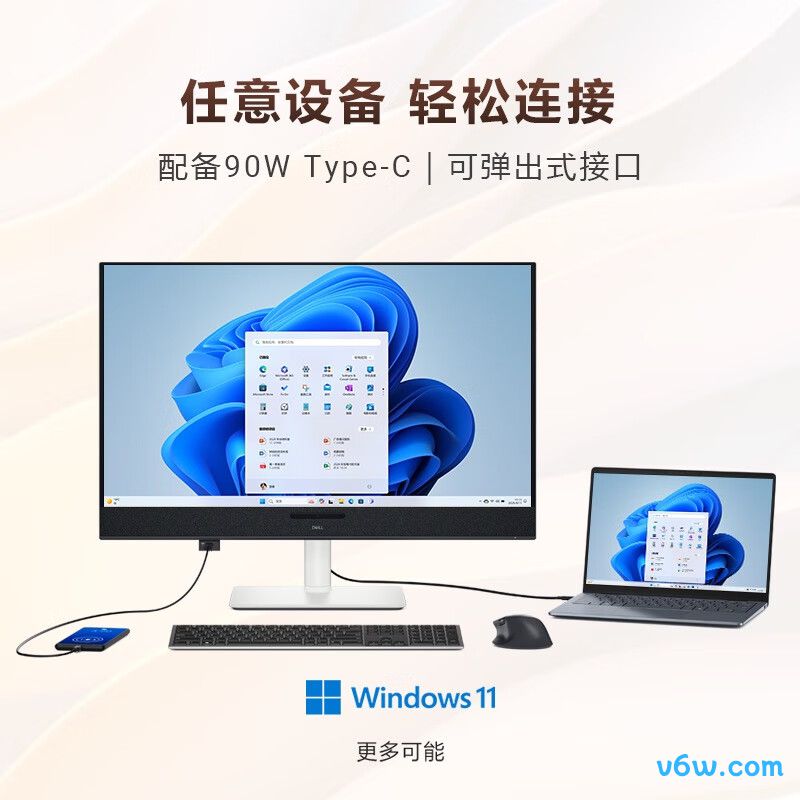 戴尔S3225QC显示器图片