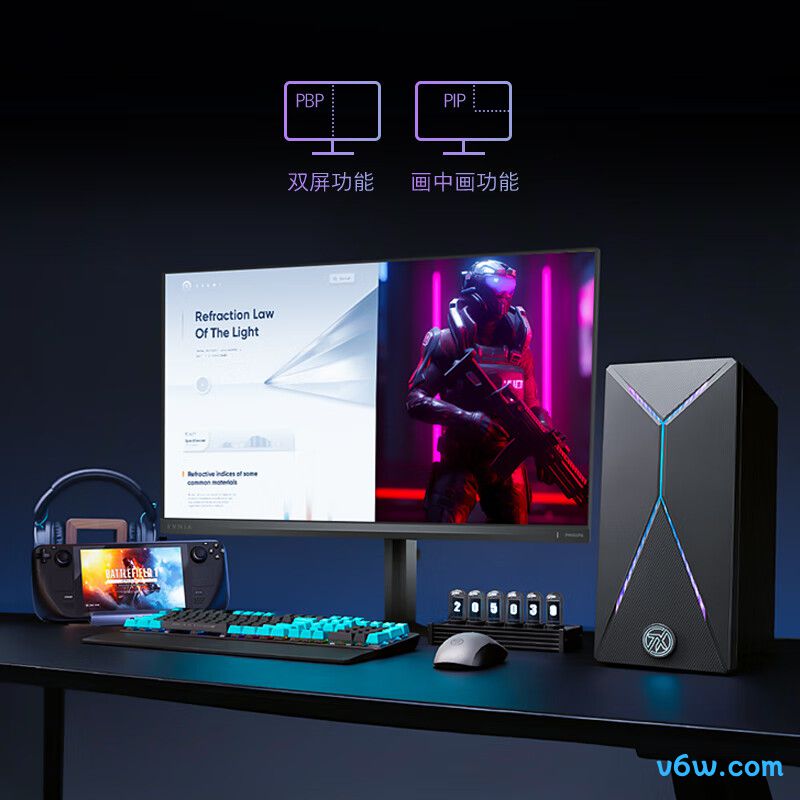 飞利浦32M2N6800ML显示器图片