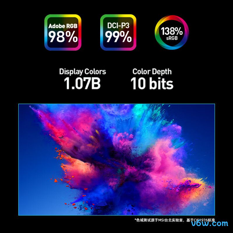 微星MAG 271QPX QD-OLED E2显示器图片