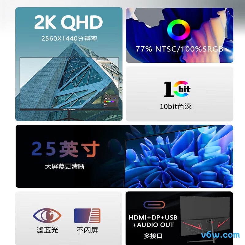 凡卡仕P25H21Z显示器图片