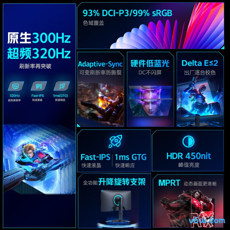 雷神CF25F300显示器图片