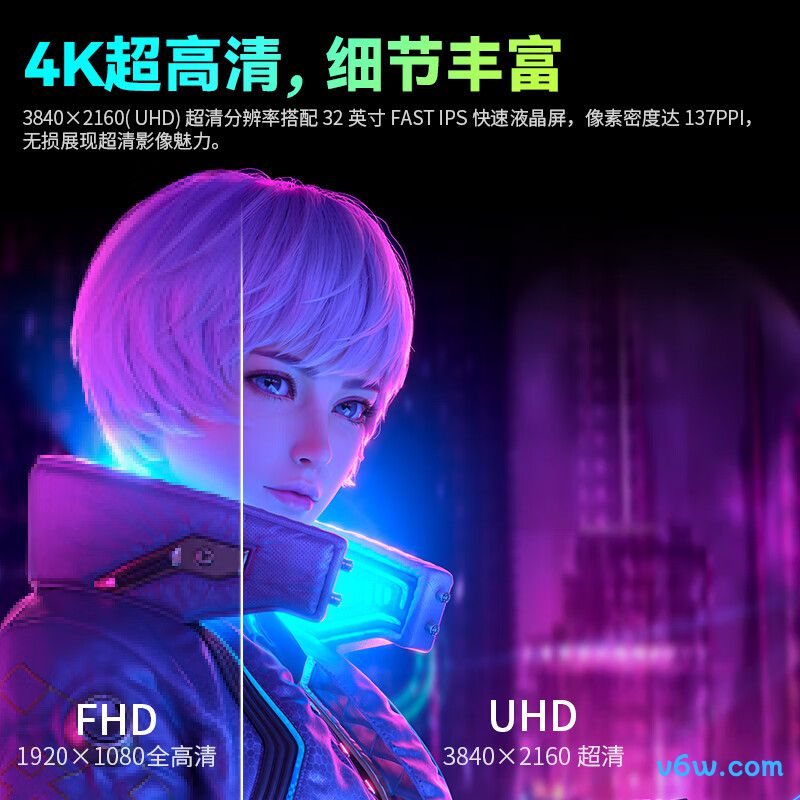 泰坦军团P32A6V PRO显示器图片