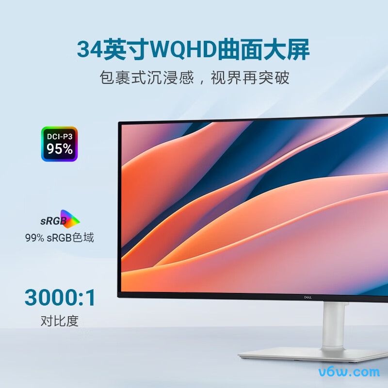 戴尔S3425DW显示器图片