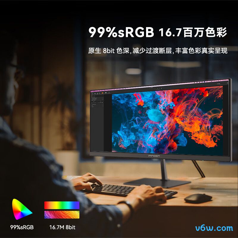 联合创新23D1F显示器图片