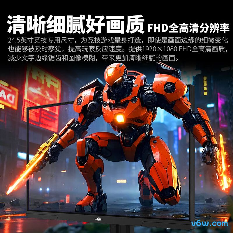 泰坦军团P2510H PLUS+显示器图片