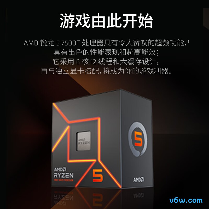 AMD 锐龙5 7500FCPU图片