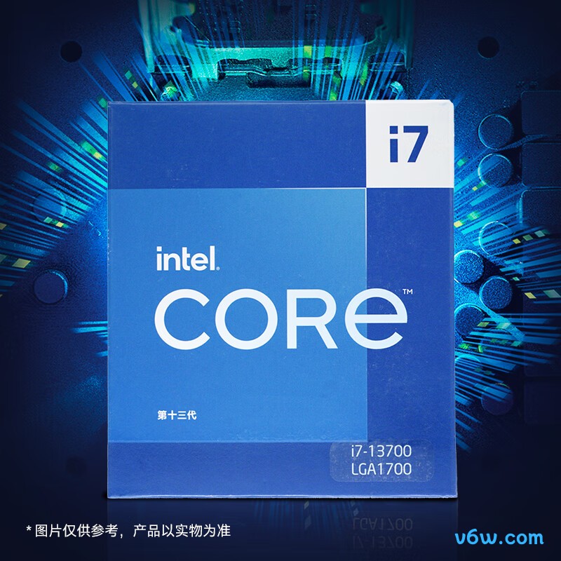 英特尔i7-13700CPU图片