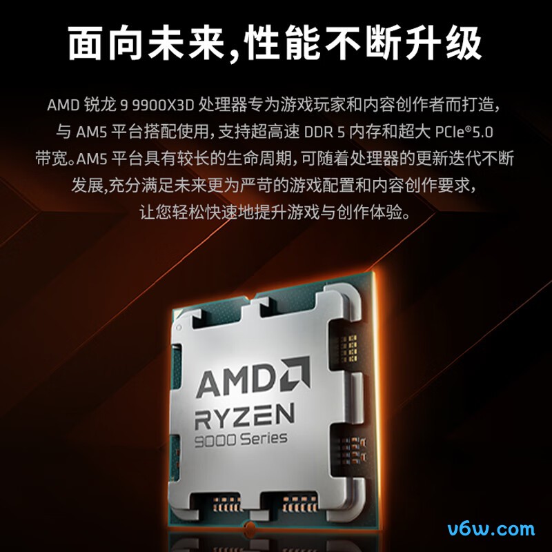AMD 锐龙 9 9900X3DCPU图片