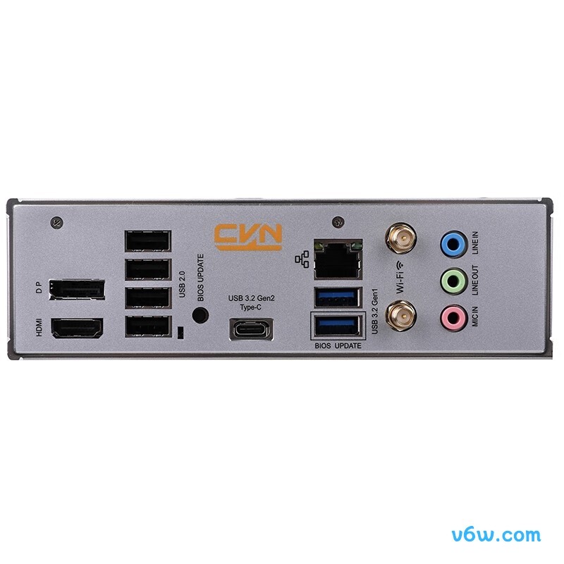 七彩虹CVN B760M FROZEN WIFI D5 V20主板图片