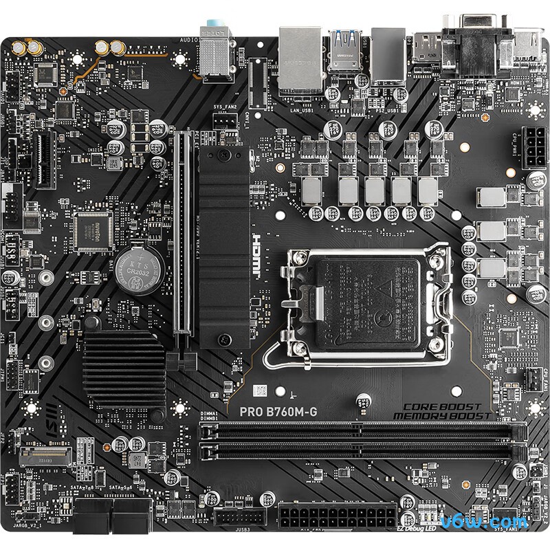 微星微星(MSI)PRO B760M-G DDR5主板图片