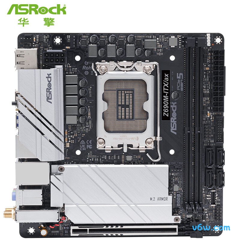 华擎Z690M-ITX主板图片