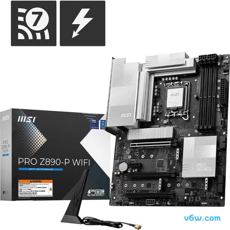 微星PRO Z890-P WIFI主板图片