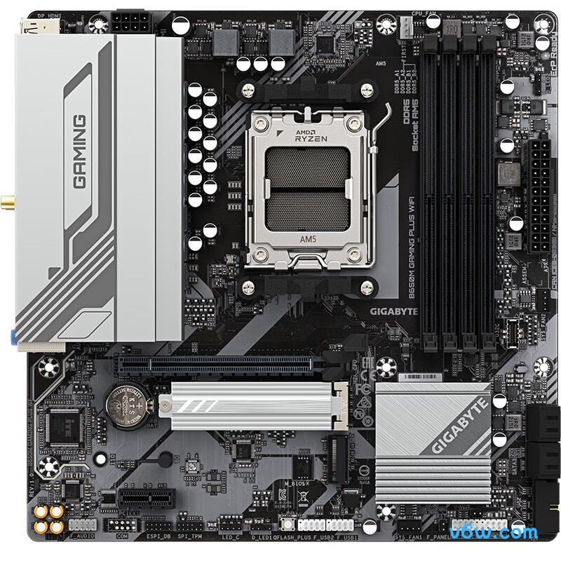 技嘉B650M GAMING PLUS WF主板图片