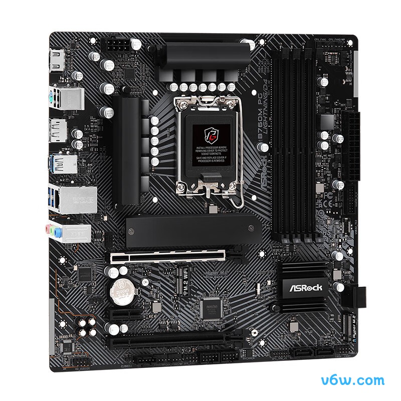 华擎B760M PG Lightning/D4主板图片