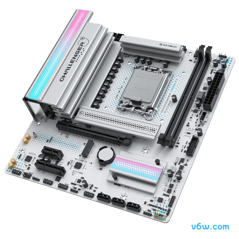 铭瑄MS-Challenger Z890M WIFI ICE主板图片