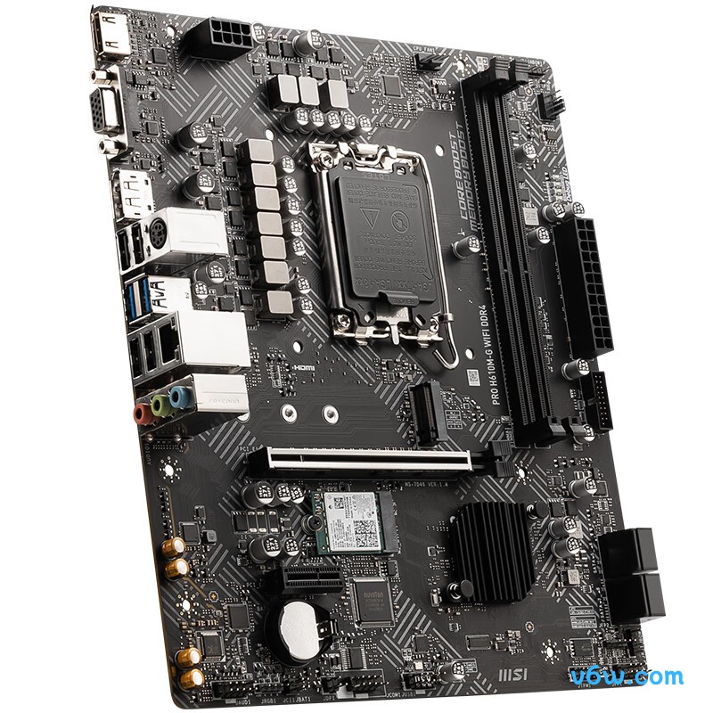 微星H610M-G WIFI DDR4主板图片