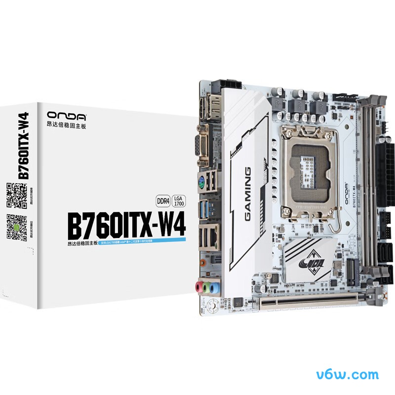 昂达B760ITX-W4主板图片