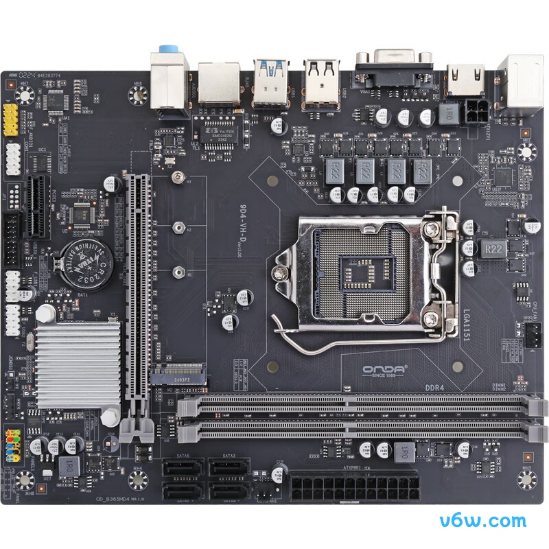 昂达9D4-VH-D主板图片