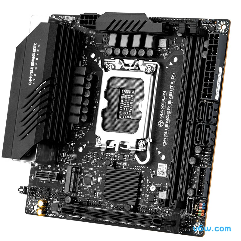 铭瑄MS-挑战者B760ITX D5主板图片