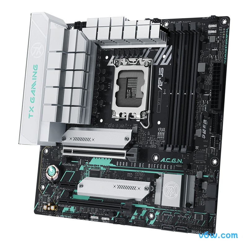 华硕TX GAMING B760M WIFI D4主板图片