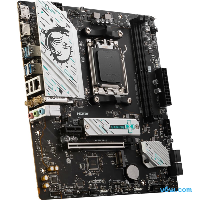 微星B650M GAMING WIFI主板图片