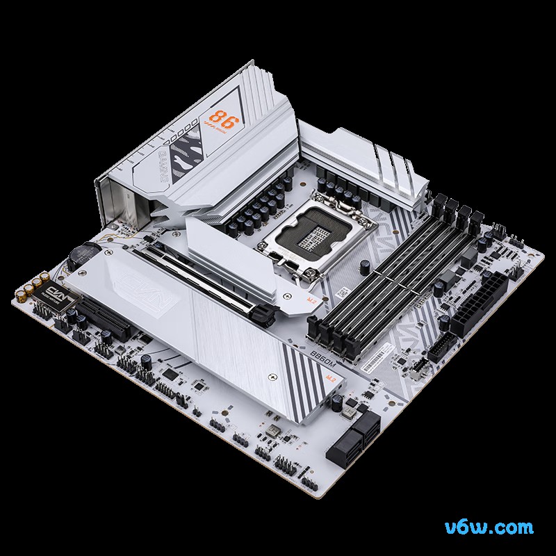 七彩虹CVN B860M GAMING FROZEN V20主板图片