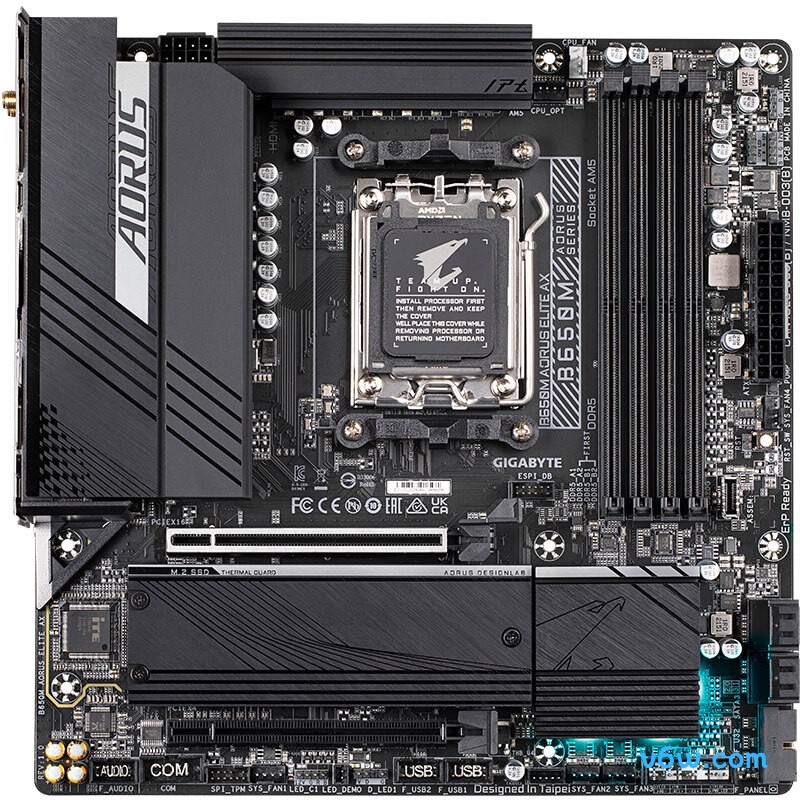 技嘉B650M AORUS ELITE AX主板图片